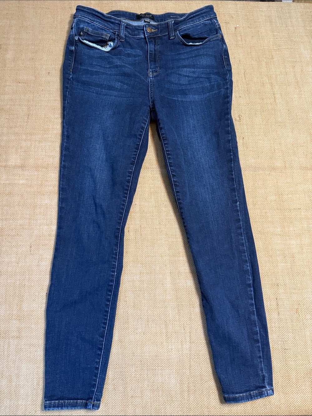 Judy Blue Indigo Skinny Jeans
